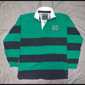 Notre Dame Collared Long Sleeve